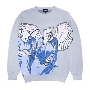 NWOT RIPNDIP Heaven & Hell Knit Sweater